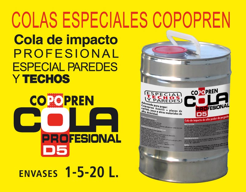 Cristalera Ibérica Copopren cola